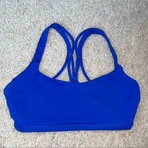 Lululemon Blue Free to Be Zen Sports Bra - size 2